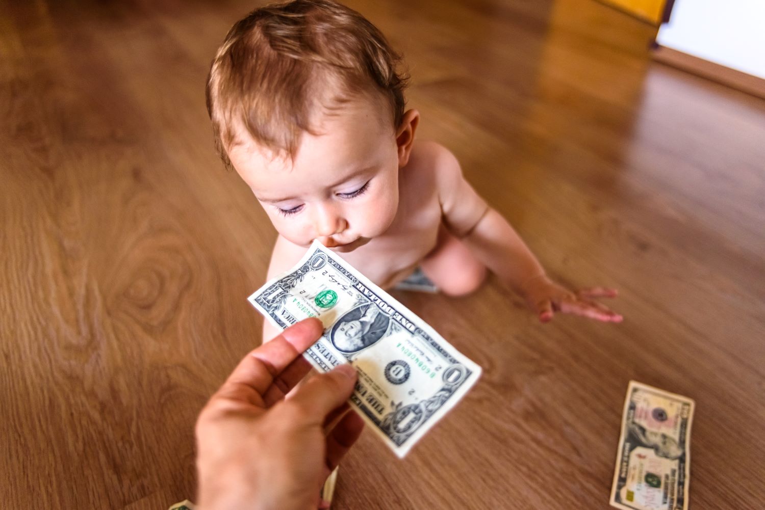 Raising a child involves significant expenses.